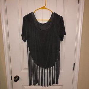 Fringe shirt